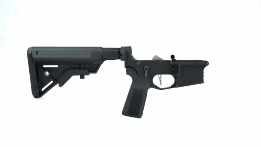 Dirty Bird AR-15 MCF Enhanced Complete Lower Receiver - Black - B5 Furniture