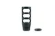 NBS 9mm 1/2-28 TPI Three Port Muzzle Brake - Black Nitride