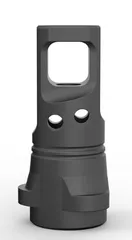 Breek Arms Echo Single-Port Muzzle Brake for Breek-LOK 3QD - 5/8x24 TPI