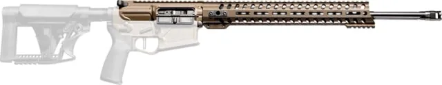POF USA Rogue Upper Receiver Assembly Rifle Length 14in Handguard 20in Barrel 5/8x24 M-LOK Micro B Muzzle Break Patriot Brown