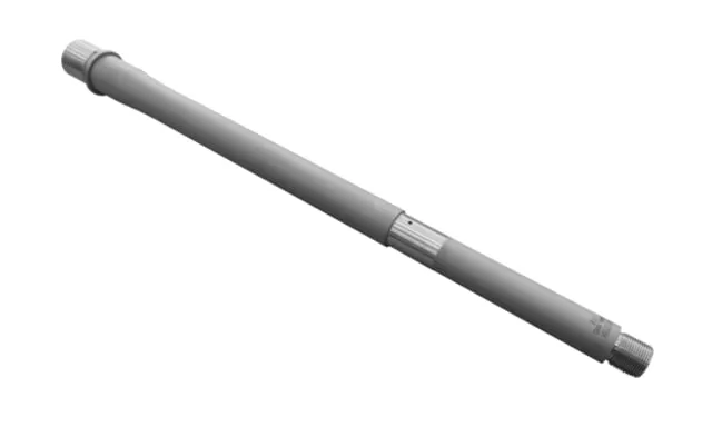 Shaw AR-15 6mm ARC Threaded Barrel 14.5in HBAR Profile 1-7.5 Twist 5/8-24 Thread Matte Stainless