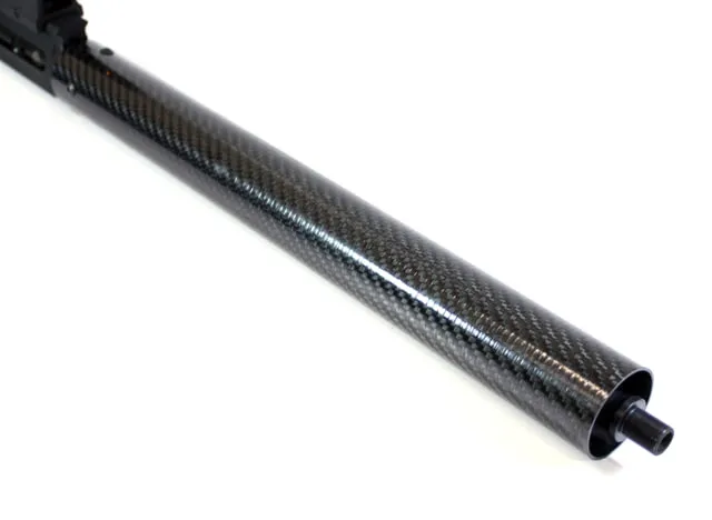 Kaw Valley Precision Slim PCC Carbon Fiber Handguard 15in Black Medium