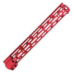 XTS AR-15 M-LOK Rail 15 in Red
