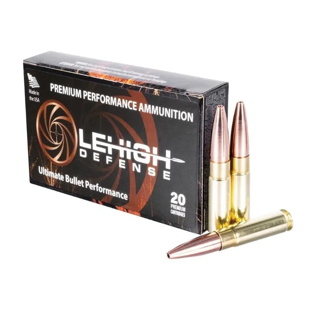 Lehigh Defense Maximum Expansion .300 AAC Blackout 194 gr BTHP 20rds Rifle Subsonic Ammo for Subsonic Accuracy