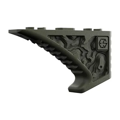 M-LOK Compatible Enhanced Foregrip For AR-15 Rifle, Ranger Green