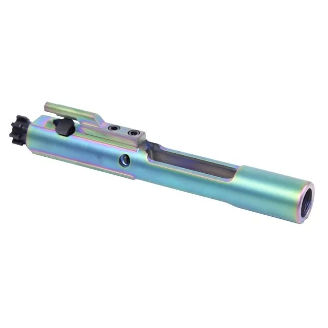 Guntec USA AR-15 Bolt Carrier Group BCG Mil-Spec Rainbow PVD Coated