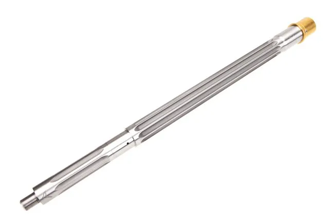 Rainier Arms Ultramatch MOD2 .223 Wylde Intermediate .800 Gas Block TiN Extension- 16 Polished