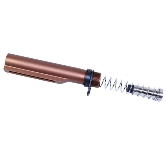 Guntec USA AR-10 Mil-Spec Buffer Tube Set .308 Cal Anodized Bronze