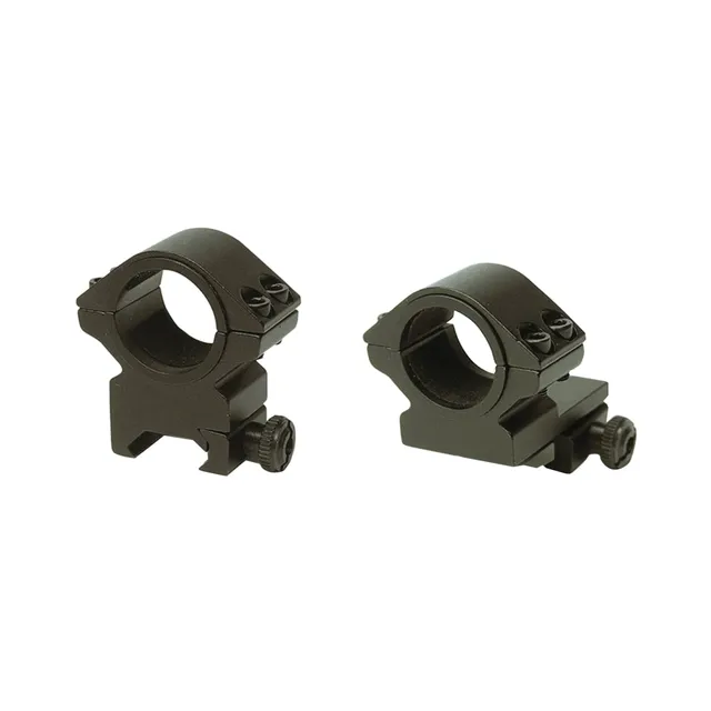 Konus Dual-T Pair of Mount Ring 25.40mm/30mm Tube 0.87" Aluminum Alloy Picatinny Rail/Weaver Rail
