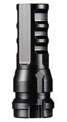 Dead Air KeyMo Muzzle Brake, 8.6mm/.338, 3/4x24, Black