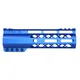Guntec USA AIR-LOK Series AR-15 M-LOK Compression Free Floating Handguard w/ Monolithic Top Rail Gen 2 7in Anodized Blue