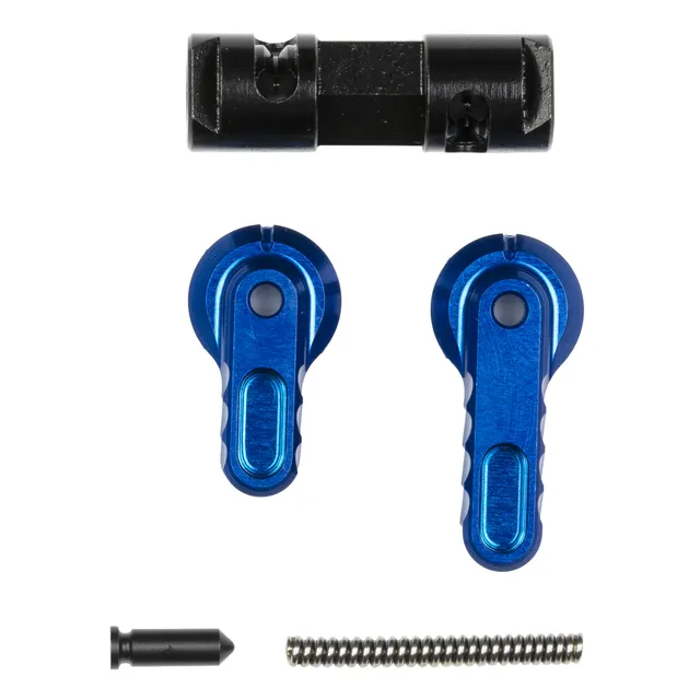 Battle Arms AR-15 BAD-ASS-LITE Ambidextrous Safety Selector 90/60, Blue