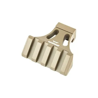 Warne 45 Degree Picatinny Offset Mount, Desert Tan