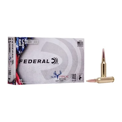 Non-Typical Whitetail Ammo 6.5 Creedmoor 140gr Soft Point - 6.5mm Creedmoor 140gr Soft Point 20/Box