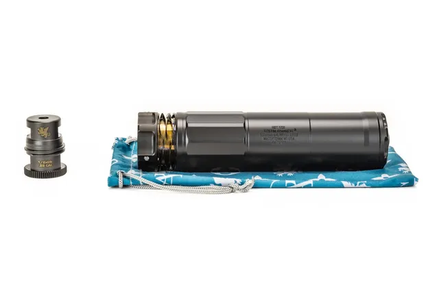 Griffin Armament Dual-Lok HRT 5 5.56mm Rifle Suppressor