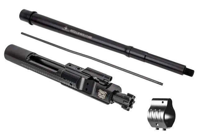 Rosco Manufacturing K9 Sauce Pack Barrel and Bolt Carrier Group Kit 5.56x45mm, Black