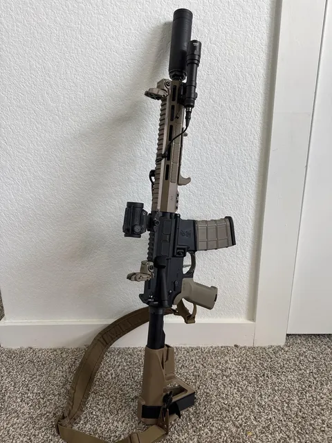 Suppressed 11.5-inch PSA Pistol with Polonium-K