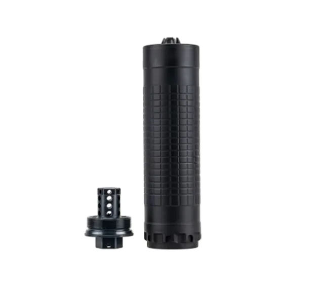IWI Silencer 7.62mm w/Direct Thread 5/8-24 HUB-T Mount, Black