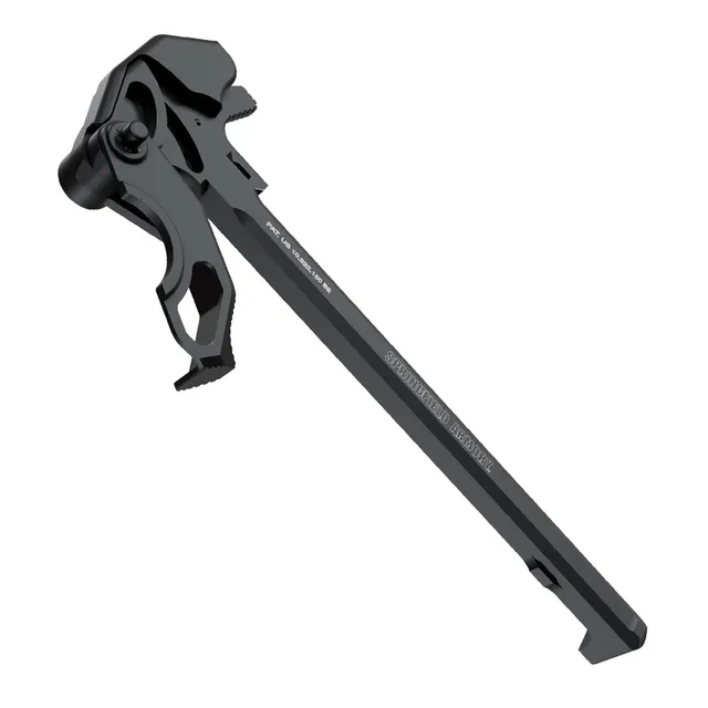 Springfield Armory LevAR Ratcheting Charging Handle for AR-15 Upper Receivers, Black
