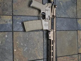 Geissele Super Duty 16-inch on a PSA Sabre Ambi Lower