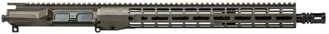 Aero Precision M4E1 Threaded Complete Upper Receiver 5.56 16in Mid-Length Barrel 1-7 Twist 15in ATLAS R-ONE Handguard A2 Flash Hider Cerakote OD Green