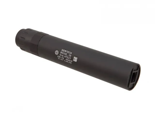 Gemtech Silencer, 45 ACP