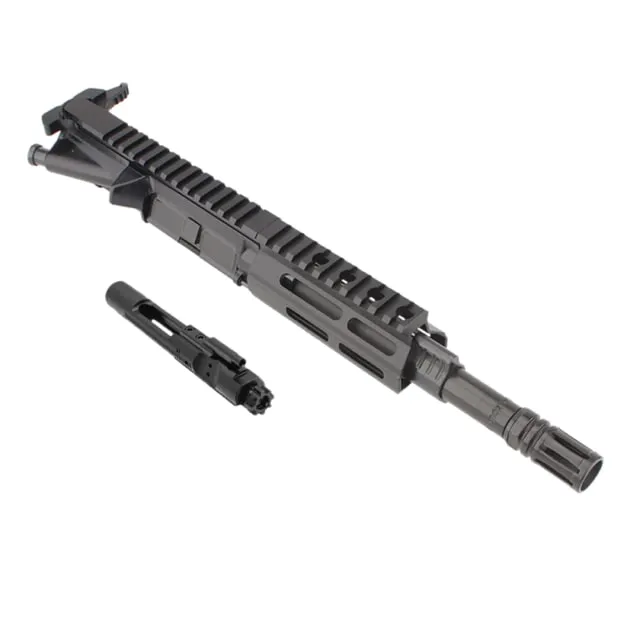 Tiger Rock Complete Upper Receiver .300 Blackout AR 7.5in Pistol Length 1-7 Twist w/ M-LOK Handguard Black Large