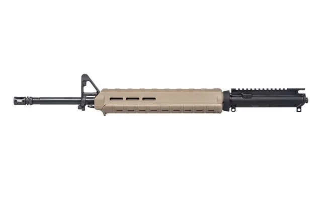 Aero Precision AR-15 Complete Upper Receiver 5.56 Rifle Length 20 inch Barrel w/Pinned FSB Magpul MOE Handguard A2 Flash Hider FDE Cerakote