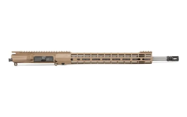 Aero Precision Complete Upper Receiver M4E1-T .223 18in Wylde Fluted Barrel 15in M-LOK ATLAS S-ONE Handguard Cerakote Flat Dark Earth