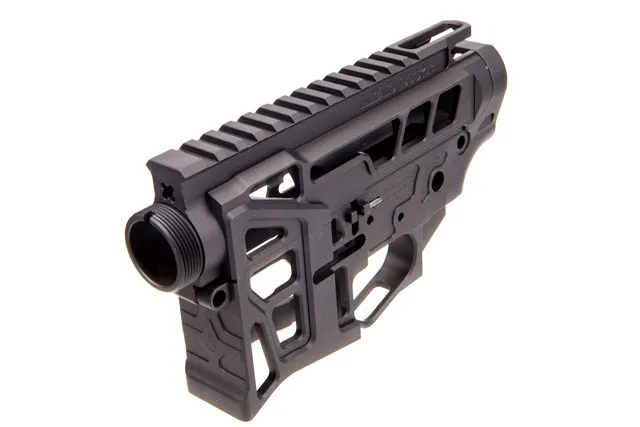 Lead Star Arms LSA-15 - Skeletonized AR-15 Receiver Set - Black