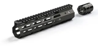 FM Products Gen 2 Ultra Light Free Float AR15 M-LOK Handguard w/ Barrel Nut Black 8.5 in