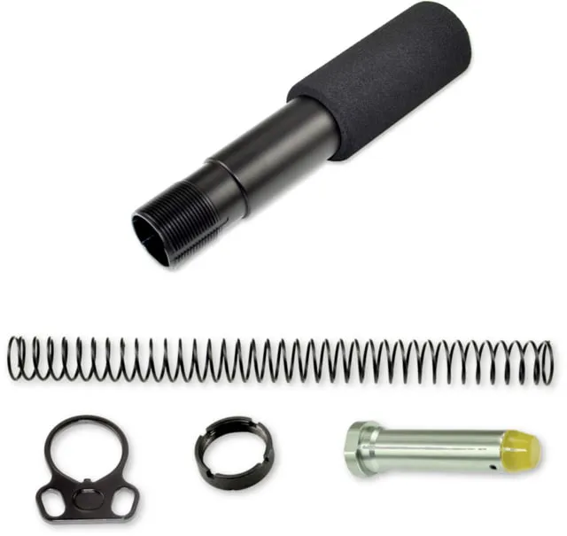 Presma Pistol Buffer Foam Tube Kit w/ Dual Sling End Plate Black