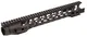 Fortis Manufacturing Night Rail Free Float Rail System 14 in -KeyMod Black