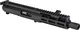FM Products Foxtrot Mike VFM-9 9mm Luger 7inch Upper Receiver 5.75 inch Handguard 1-10 Twist 1/2x28 Threads Micro Blast Diverter Type III Hardcoat