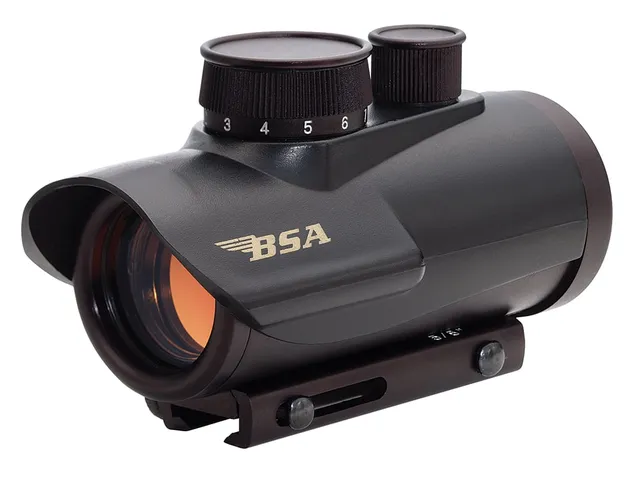 BSA Optics 1x30mm Red Dot Sight, 5 MOA Dot