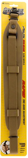 The Outdoor Connection Super Grip Sling w/ Swivels, Coyote Brown