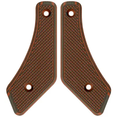 Lever Stock G10 Large Pistol Grip - Red Black