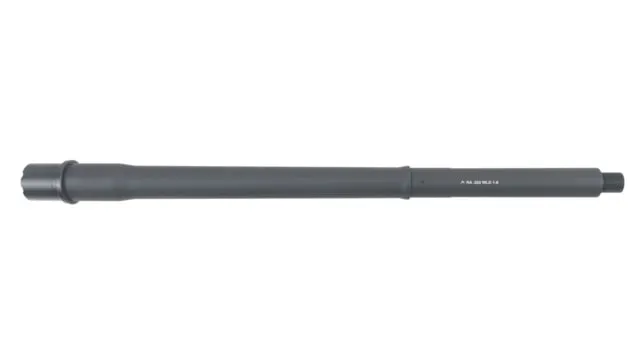 Rainier Arms Match Series .223 Wylde AR-15 Threaded Barrel 14.5 inch Mid Length 1-8 Twist 1/2 X 28 Black Medium