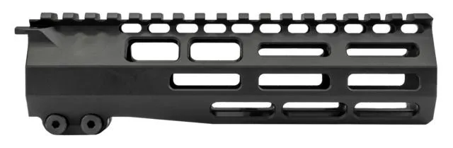 Grey Ghost Precision M-LOK Handguard AR-15 7.25 inch Aluminum 0.52 lb Type III Class 2 Hard Coat Anodized Finish True Black
