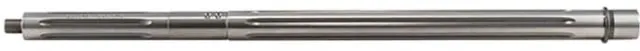 Luth-AR .223 Rem Fluted Threaded Bull Barrel 20 in Rifle 1-9 Twist 1/2 x 28 Silver