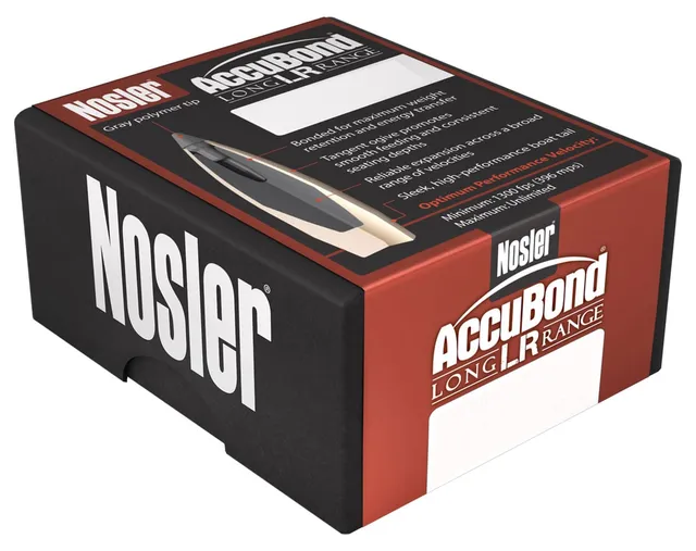 Nosler Trophy Grade 6.5 Creedmoor 129 grain AccuBond Long Range Rifle Ammo, 20/Box