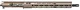 Aero Precision M4E1-T PRO CHF M4 5.56mm 16 inch Complete Upper Receiver Hanson Mid Length 1-7 Twist A2 Birdcage Anodized Kodiak Brown