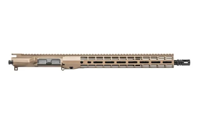 Aero Precision M4E1 AR-15 .223 Wylde 16in M-LOK Atlas R-One Threaded Upper Receiver Standard SS QPQ Mid-Length Barrel 1-8 Twist A2 Flash Hider 15in HG