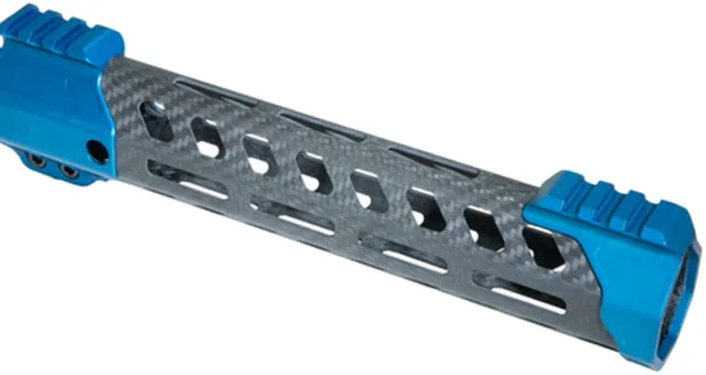 Timber Creek Enforcer 9in M-LOK Handguard Blue CF E9 HG