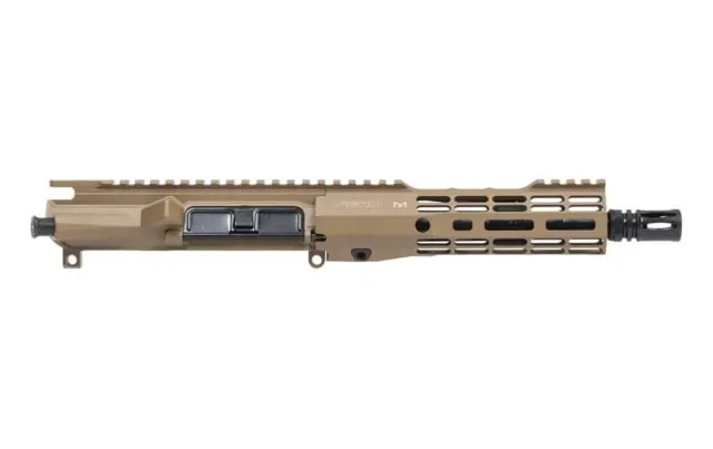 Aero Precision Complete Upper Receiver M4E1-T 8in .300 Blackout BRL 7in M-LOK ATLAS S-ONE HG Cerakote Flat Dark Earth