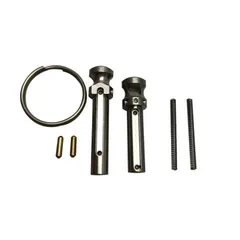 XTS AR-15 Extended Pivot and Takedown Pins w/Ring Stainless Steel XTS-TDP-SS