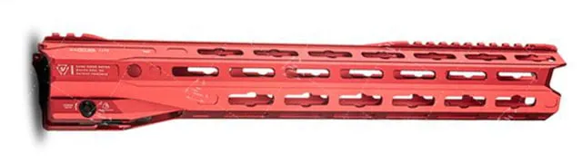Strike Industries Grildlok Lite AR-15 M-LOK Handguard Assembly 15in Red