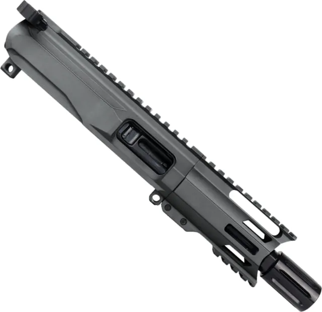 ABC RIFLE COMPANY AR9 9mm Luger Pistol Billet 4in Barrel M-LOK Handguard Complete Upper Receiver w/BCG And Charging Handle Tungsten