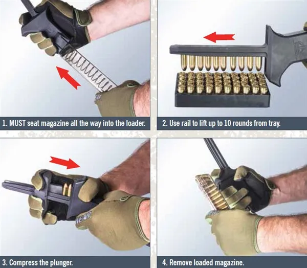 Elite Tactical Systems C.A.M. Loader for All Pistol Mags 9mm/.40