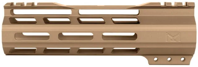 ABC RIFLE COMPANY Super Slim Free Float Hybrid Top Cut AR-15 M-LOK Handguard 7in Cerakote Flat Dark Earth